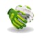 Magid TREX Windstorm Series TRX743 HiViz Mesh Goat Skin Leather Palm Impact GloveCut Level A6, PR TRX743M - alternate 1